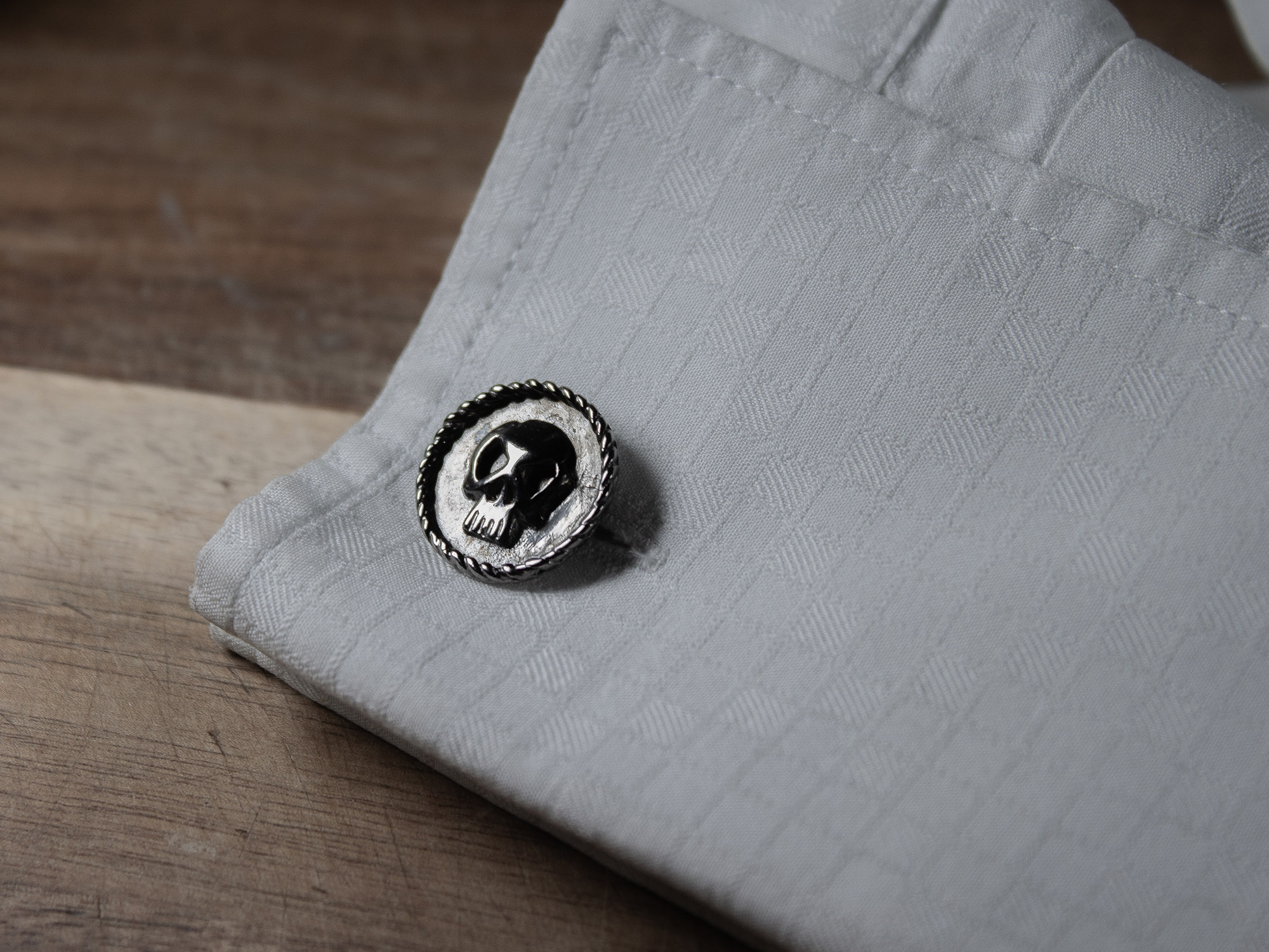 Skull cufflinks