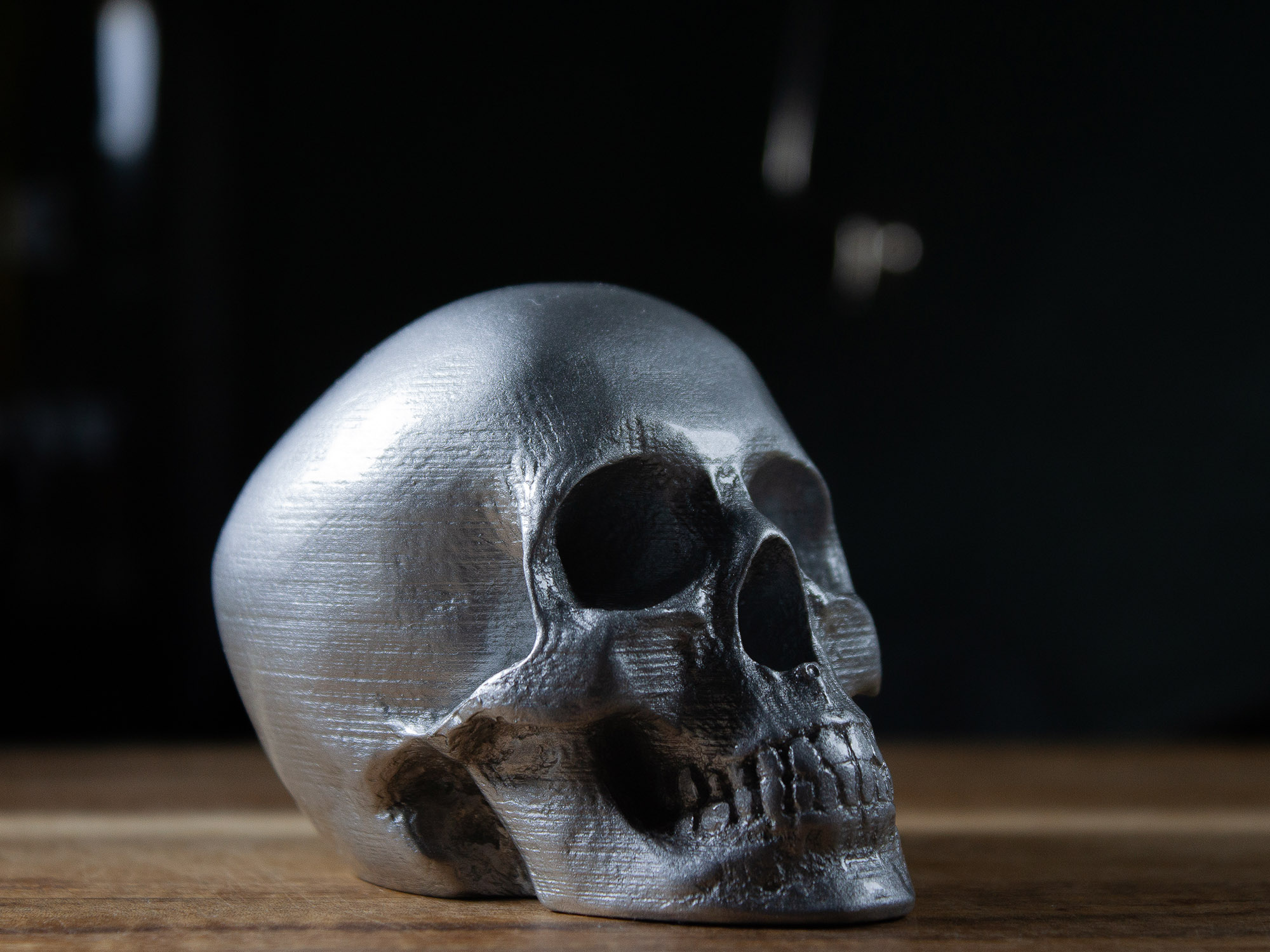 Skull paperweight